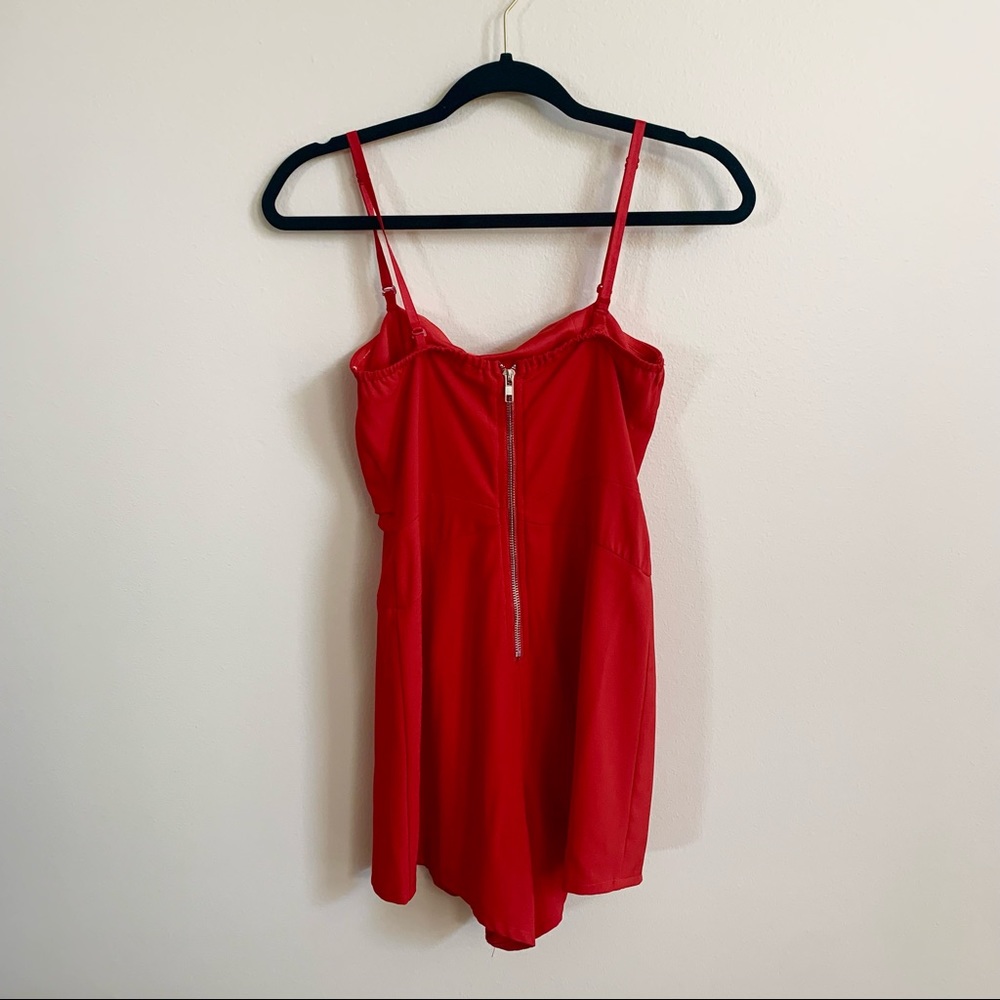Blithe Red Romper - image 2